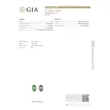 Aleksandryt naturalny szlif owalny 1.07 ct