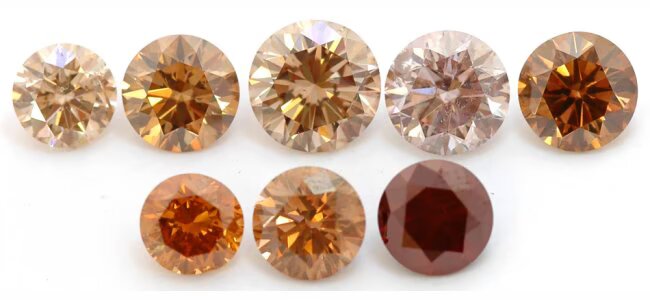 Brązowy diament – naturalny kamień o ciepłym odcieniu