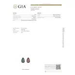 Aleksandryt naturalny szlif gruszka 2.06 ct