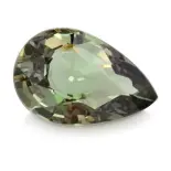 Aleksandryt naturalny szlif gruszka 0.73 ct.