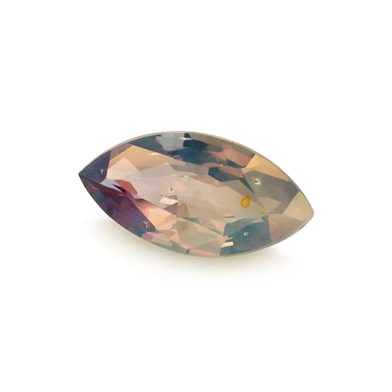 Aleksandryt naturalny szlif markiza 0.94 ct
