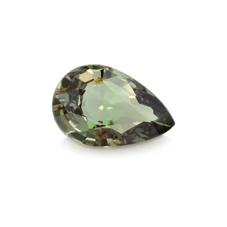 Aleksandryt naturalny szlif gruszka 0.73 ct.
