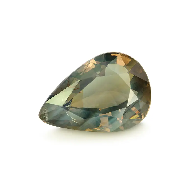 Aleksandryt naturalny szlif gruszka 2.06 ct