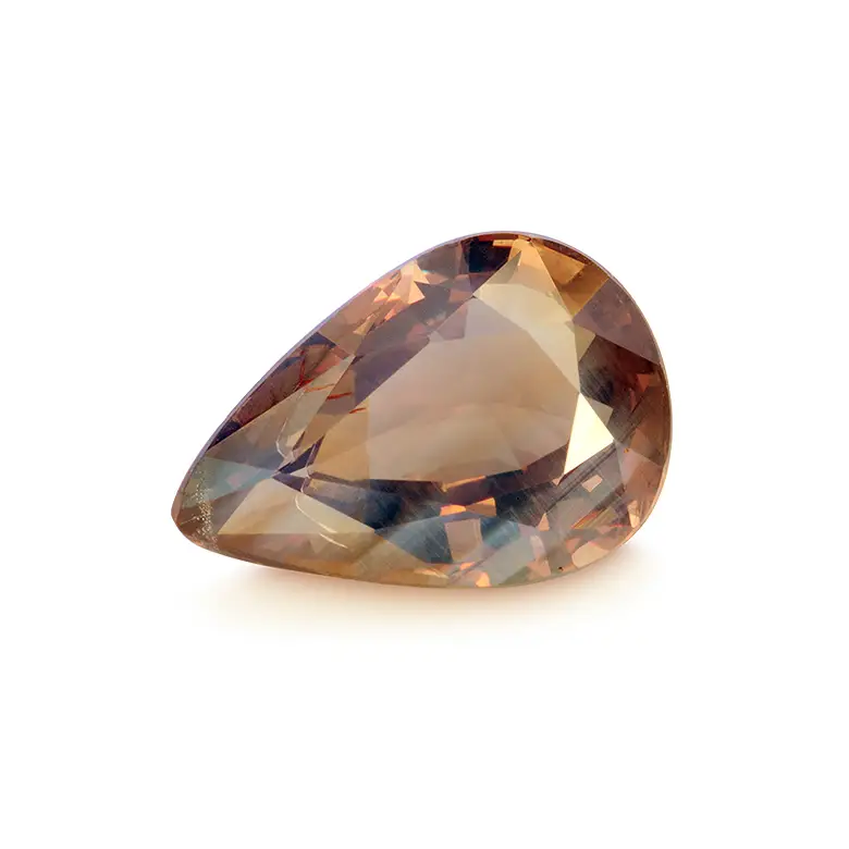 Aleksandryt naturalny szlif gruszka 2.06 ct