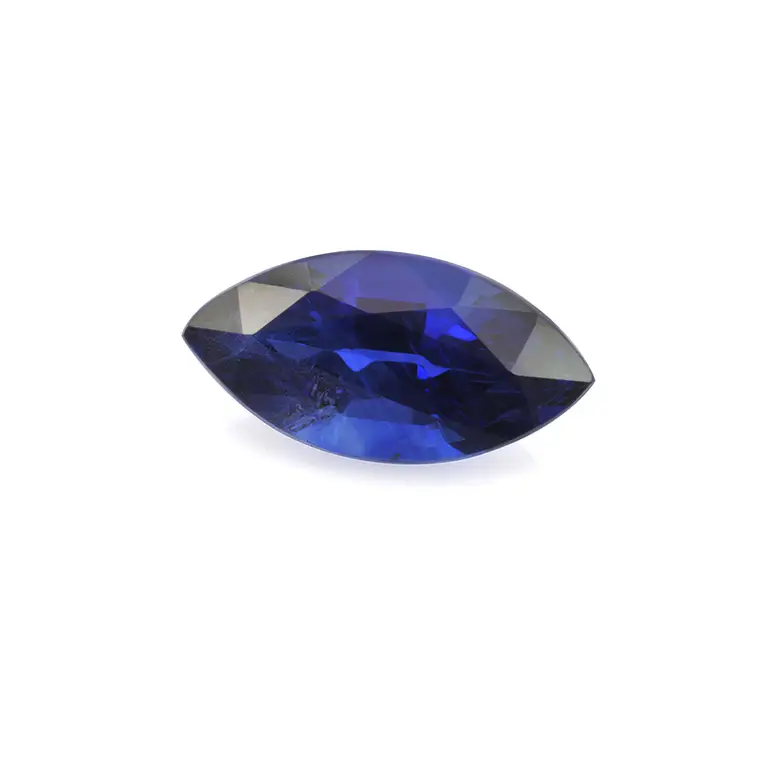 Szafir niebieski markiza 0.82 ct