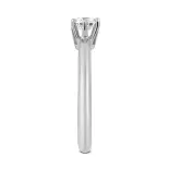 pierścionek z białego złota z diamentem 0,40 ct.-2188