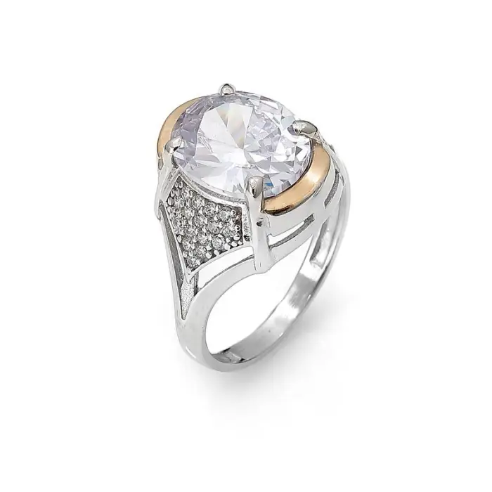 Srebrny pierścionek z cyrkoniami-3584