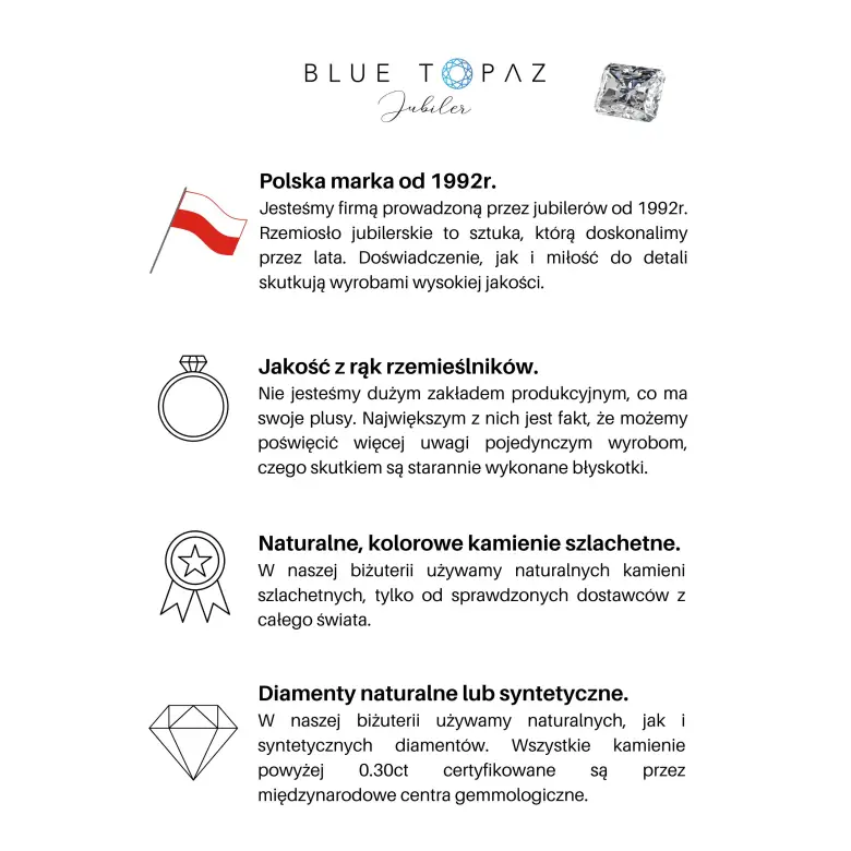 Pierścionek z białego złota z diamentem AJPZ_111