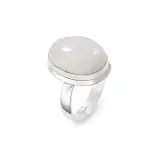 Pierścionek z kamieniem naturalnym