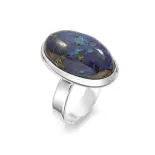 Pierścionek z dużym kamieniem Pierścionek z dużym kamieniem