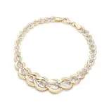 Bransoletka złota gruba